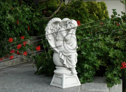 Grabschmuck Grab Stein Dekoration Figur Skulptur Engel Gott Deko Heilig